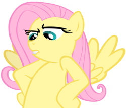 Size: 4000x3415 | Tagged: safe, artist:stinkehund, fluttershy, dragonshy, g4, high res, simple background, transparent background, vector