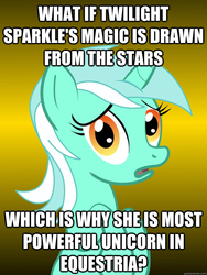 Size: 625x833 | Tagged: safe, lyra heartstrings, g4, conspiracy lyra, exploitable meme, meme