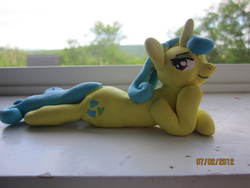 Size: 4000x3000 | Tagged: safe, artist:shadestepwarrior, lemon hearts, g4, bedroom eyes, irl, photo, sculpture, sultry pose