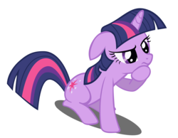 Size: 4000x3108 | Tagged: safe, artist:dipi11, twilight sparkle, pony, g4, female, high res, simple background, solo, transparent background, vector