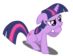 Size: 4000x3108 | Tagged: safe, artist:dipi11, twilight sparkle, pony, unicorn, g4, female, high res, horn, simple background, solo, transparent background, unicorn twilight, vector