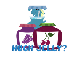 Size: 2000x1545 | Tagged: safe, artist:jedigeek93, hugh jelly, earth pony, pony, g4, cherry, grapes, jelly, male, simple background, solo, stallion, transparent background, vector