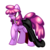 Size: 2400x2400 | Tagged: safe, artist:goldenmercurydragon, berry punch, berryshine, vampire, g4, cloak, clothes, costume, simple background, solo, transparent background