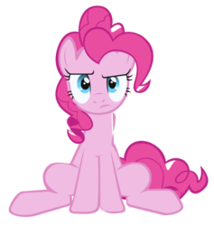 Size: 541x570 | Tagged: safe, artist:dipi11, pinkie pie, earth pony, pony, g4, female, simple background, sitting, solo, svg, transparent background, vector
