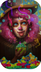 Size: 1200x2100 | Tagged: safe, artist:yuyutsu-of-kashi, pinkie pie, human, g4, creepy, eerie, female, humanized, psychedelic, solo, superjail, uncanny valley