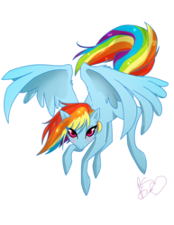 Size: 989x1280 | Tagged: safe, artist:nina-serena, artist:ninaserena, rainbow dash, pegasus, pony, g4, female, mare, simple background, solo, transparent background