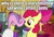 Size: 960x644 | Tagged: safe, edit, edited screencap, screencap, apple bloom, sweetie belle, earth pony, pony, g4, hearts and hooves day (episode), my little pony: friendship is magic, cannot unsee, caption, cropped, duo, face down ass up, hearts and hooves day, image macro, looking at butt, marshmallow, sweetie belle is a marshmallow too, text