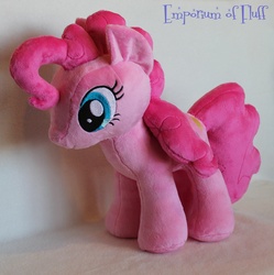 Size: 1008x1014 | Tagged: safe, artist:yukizeal, pinkie pie, earth pony, pony, g4, irl, photo, plushie, solo