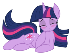Size: 800x600 | Tagged: safe, artist:mamandil, artist:skutchi, twilight sparkle, pony, unicorn, g4, .svg available, blushing, cute, draw me like one of your french girls, embarrassed, eyes closed, female, flattered, mare, pose, simple background, smiling, solo, svg, transparent background, twiabetes, unicorn twilight, vector, windswept mane