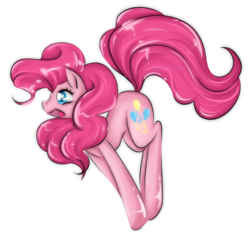 Size: 1500x1434 | Tagged: safe, artist:lucyhikarikitsune, pinkie pie, earth pony, pony, g4, female, solo