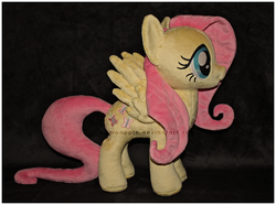 Size: 1209x900 | Tagged: safe, artist:mamaapple, fluttershy, pony, g4, irl, photo, plushie, solo