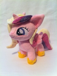 Size: 1936x2592 | Tagged: safe, artist:planetplush, princess cadance, pony, g4, female, filly, foal, irl, photo, plushie, solo