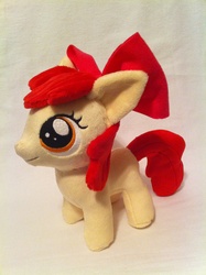 Size: 1936x2592 | Tagged: safe, artist:planetplush, apple bloom, earth pony, pony, g4, irl, photo, plushie, solo