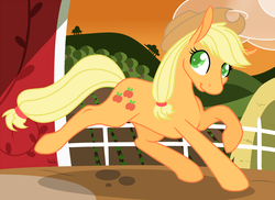 Size: 2200x1600 | Tagged: safe, artist:akashasi, applejack, earth pony, pony, g4, female, solo