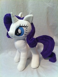 Size: 1936x2592 | Tagged: safe, artist:planetplush, rarity, pony, g4, irl, photo, plushie, solo