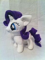 Size: 1936x2592 | Tagged: safe, artist:planetplush, rarity, pony, g4, female, filly, irl, photo, plushie, solo