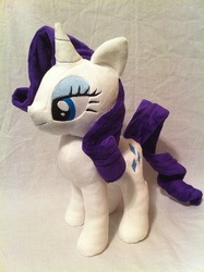 Size: 1936x2592 | Tagged: safe, artist:planetplush, rarity, pony, g4, irl, photo, plushie, solo