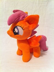 Size: 1936x2592 | Tagged: safe, artist:planetplush, scootaloo, pony, g4, irl, photo, plushie, solo