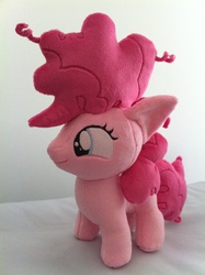 Size: 1936x2592 | Tagged: safe, artist:planetplush, pinkie pie, earth pony, pony, g4, female, filly, irl, photo, plushie, solo