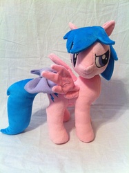 Size: 1936x2592 | Tagged: safe, artist:planetplush, firefly, pony, g1, g4, g1 to g4, generation leap, irl, photo, plushie, solo, toy