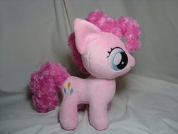 Size: 900x675 | Tagged: safe, artist:planetplush, pinkie pie, earth pony, pony, g4, female, filly, irl, photo, plushie, solo