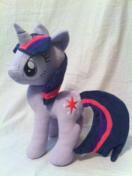 Size: 900x1205 | Tagged: safe, artist:planetplush, twilight sparkle, pony, g4, irl, photo, plushie, solo