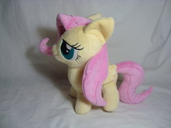 Size: 900x675 | Tagged: safe, artist:planetplush, fluttershy, pony, g4, female, filly, irl, photo, plushie, solo