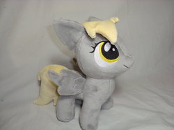 Size: 900x675 | Tagged: safe, artist:planetplush, derpy hooves, pony, g4, female, filly, irl, photo, plushie, solo