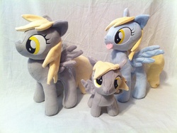 Size: 2592x1936 | Tagged: safe, artist:planetplush, derpy hooves, pony, g4, filly, irl, photo, plushie