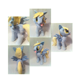 Size: 1320x1352 | Tagged: safe, artist:planetplush, derpy hooves, pony, g4, irl, photo, plushie, solo