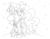 Size: 3300x2550 | Tagged: safe, artist:leadhooves, pinkie pie, g4, clothes, high res, monochrome, snow, snowfall