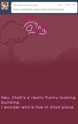 Size: 700x1109 | Tagged: safe, pinkie pie, g4, crimson prism, tumblr