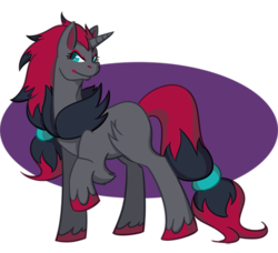 Size: 486x444 | Tagged: safe, artist:otakugal15, zoroark, pokémon, ponified