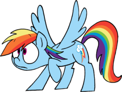 Size: 900x676 | Tagged: safe, artist:strangiesleepy, rainbow dash, pegasus, pony, g4, female, solo