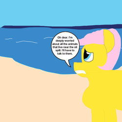 Size: 1000x1000 | Tagged: safe, artist:mastermarik, fluttershy, g4, ms paint