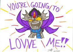 Size: 900x640 | Tagged: safe, eridan ampora, homestuck, ponified