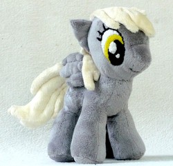 Size: 1175x1133 | Tagged: safe, artist:ismartman, derpy hooves, pegasus, pony, g4, female, irl, mare, photo, plushie, solo