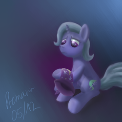 Size: 900x900 | Tagged: safe, artist:premann, trixie, g4, sad, the sad and depressive trixie