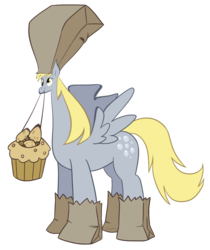 Size: 900x1072 | Tagged: safe, derpy hooves, pegasus, pony, g4, female, mare, small head
