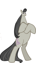 Size: 466x800 | Tagged: safe, octavia melody, pony, g4, female, simple background, small head, solo, transparent background, wat
