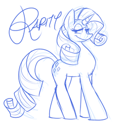 Size: 482x526 | Tagged: safe, artist:bechnokid, rarity, pony, g4, female, solo