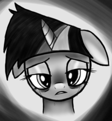 Size: 900x972 | Tagged: safe, artist:obstreperoussynapse, twilight sparkle, g4, crying, sad