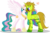 Size: 900x596 | Tagged: safe, princess celestia, oc, alicorn, pony, g4, alicorn oc, canon x oc