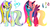 Size: 685x373 | Tagged: safe, artist:starcatcherz, oc, oc only, alicorn, pony, alicorn oc, my eyes, rainbow