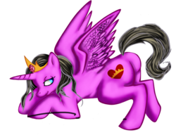 Size: 911x700 | Tagged: safe, oc, oc only, alicorn, pony, alicorn oc, butt, plot