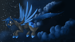 Size: 2500x1400 | Tagged: safe, artist:garchompdra, oc, oc only, alicorn, pony, alicorn oc, solo, unshorn fetlocks