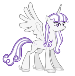Size: 1174x1192 | Tagged: dead source, source needed, safe, artist:pepooni, twilight velvet, alicorn, pony, g4, alicornified, clothes, female, mare, race swap, shoes, simple background, solo, transparent background, velveticorn