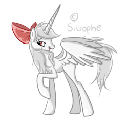 Size: 800x800 | Tagged: safe, artist:sitrophe, oc, oc only, alicorn, pony