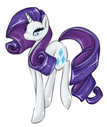 Size: 1588x1880 | Tagged: safe, artist:lucyhikarikitsune, rarity, pony, unicorn, g4, female, mare, simple background, smiling, solo, transparent background