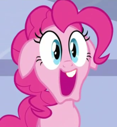 Size: 326x355 | Tagged: source needed, safe, edit, screencap, pinkie pie, g4, inverted mouth